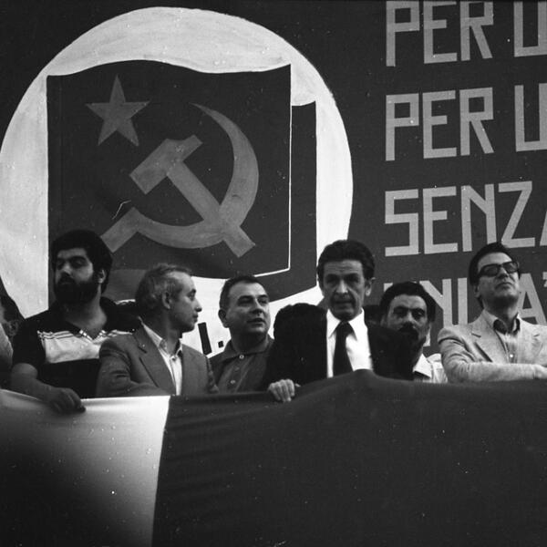 giugno 1981 Messina - manifestazione con Enrico Berlinguer