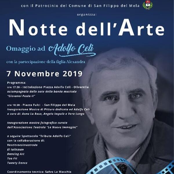 2019.11.07 Notte dell'arte - Adolfo Celi