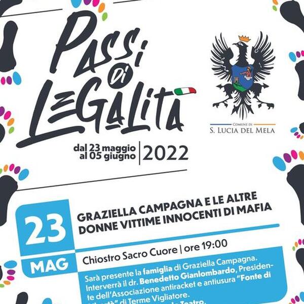 2022.05.23 Passi di legalità - Graziella Campagna