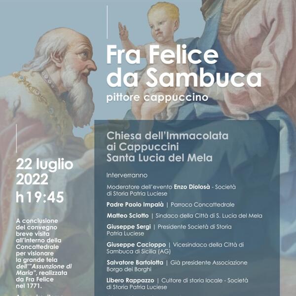 2022.07.22 convegno fra Felice da Sambuca